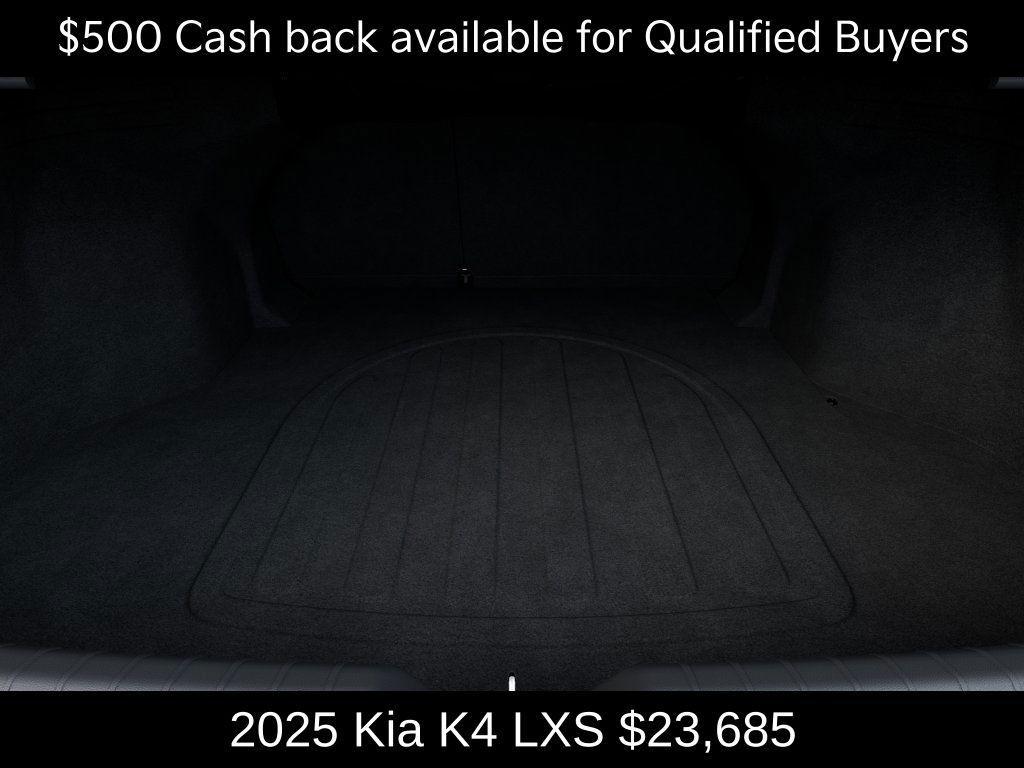 new 2025 Kia K4 car, priced at $23,685