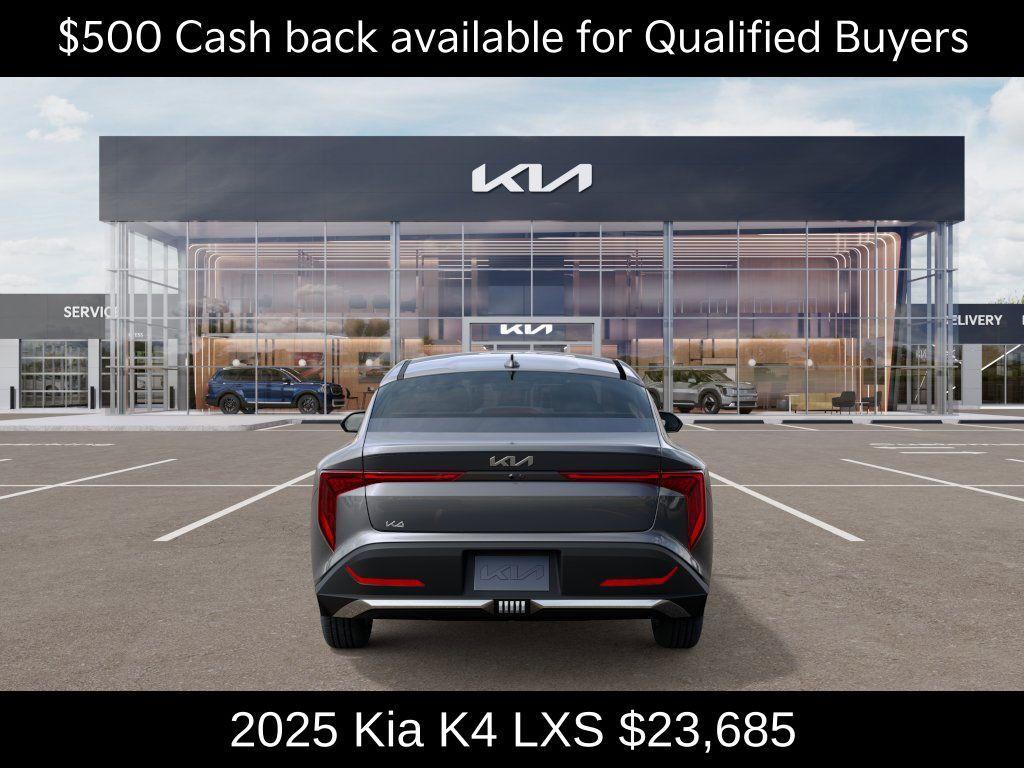 new 2025 Kia K4 car, priced at $23,685