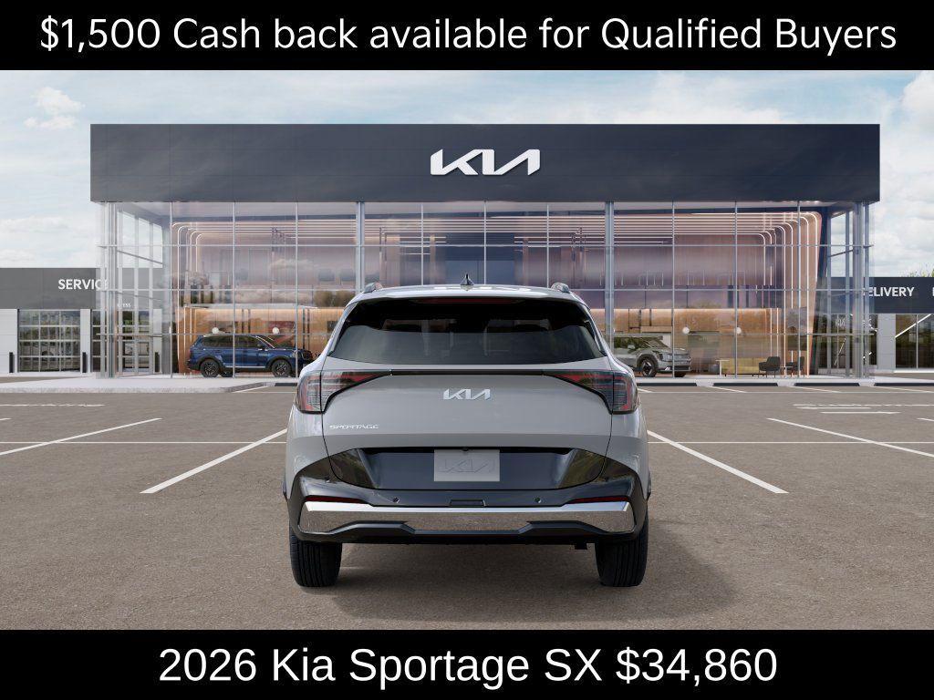 new 2026 Kia Sportage car, priced at $34,860
