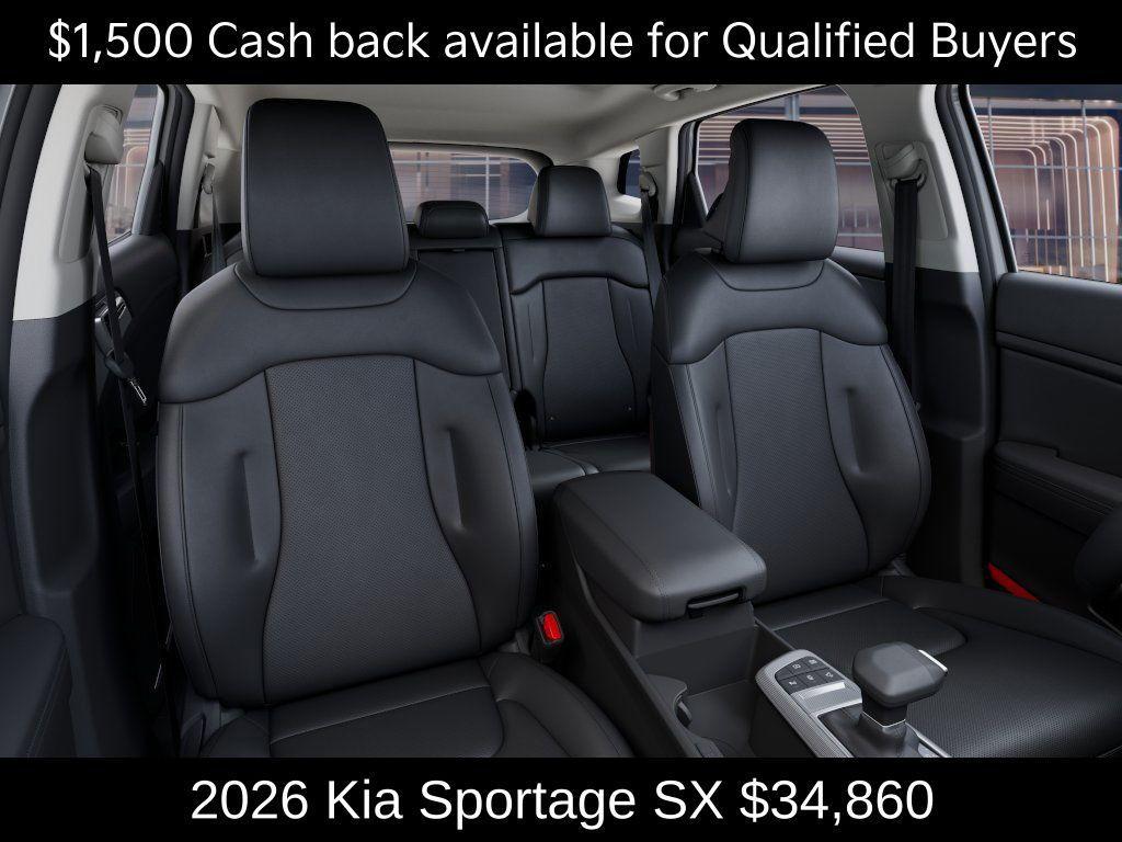 new 2026 Kia Sportage car, priced at $34,860