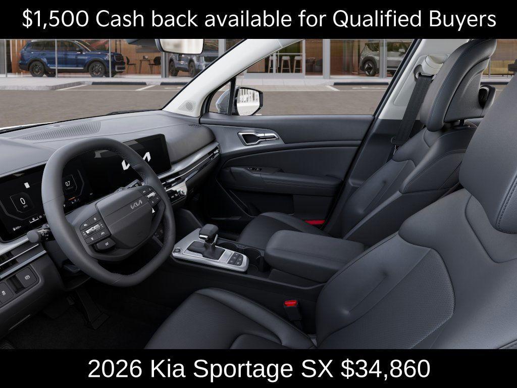 new 2026 Kia Sportage car, priced at $34,860