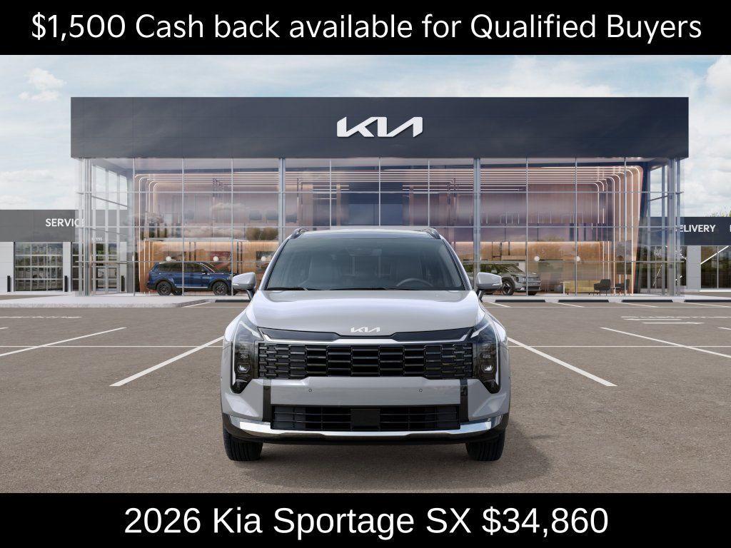 new 2026 Kia Sportage car, priced at $34,860