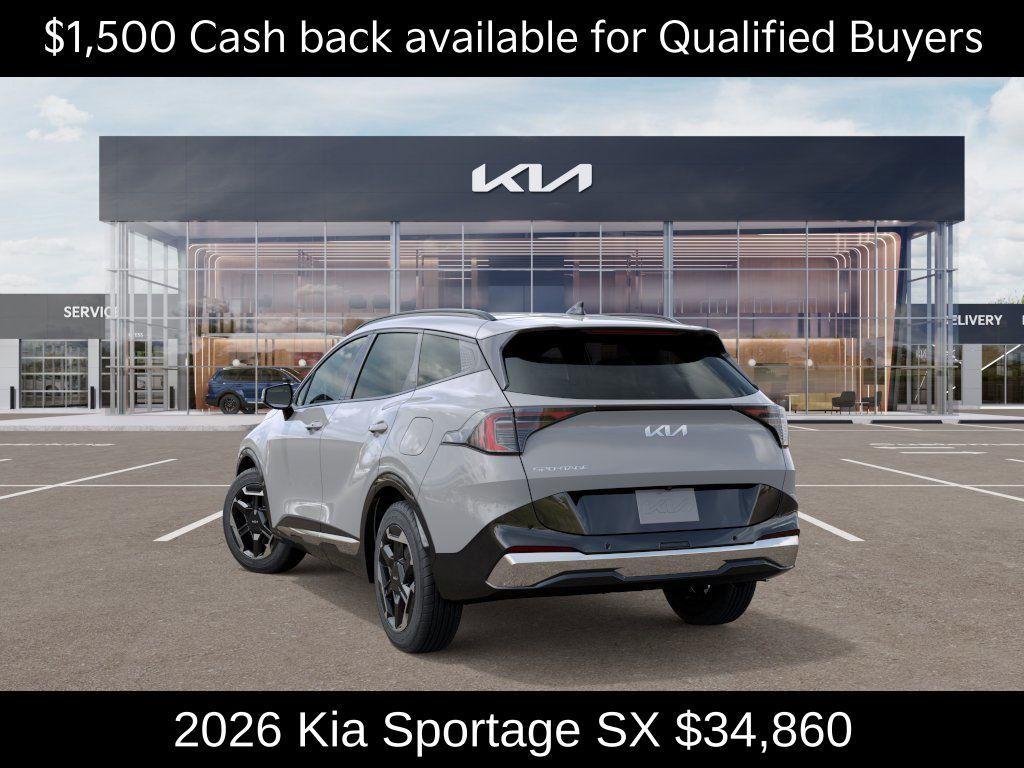 new 2026 Kia Sportage car, priced at $34,860