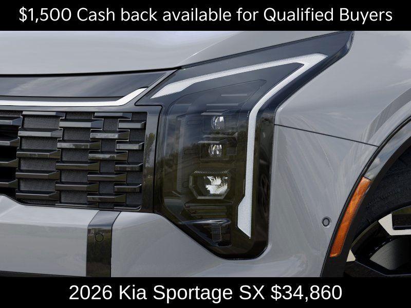 new 2026 Kia Sportage car, priced at $34,860