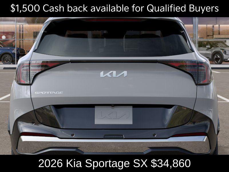 new 2026 Kia Sportage car, priced at $34,860