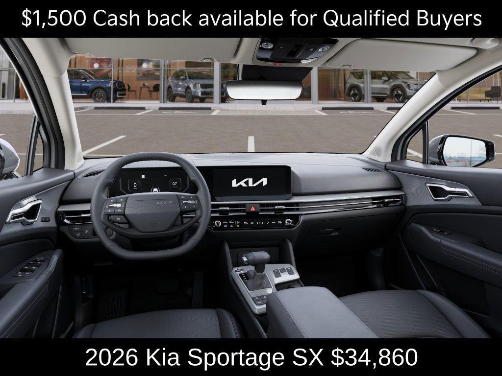 new 2026 Kia Sportage car, priced at $34,860