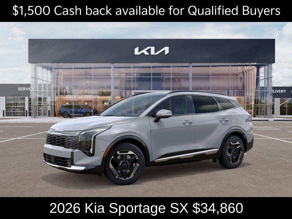 new 2026 Kia Sportage car, priced at $34,860