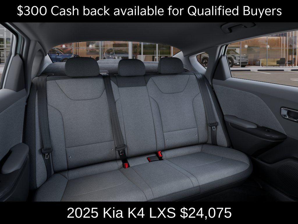 new 2025 Kia K4 car, priced at $24,075