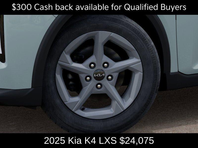 new 2025 Kia K4 car, priced at $24,075