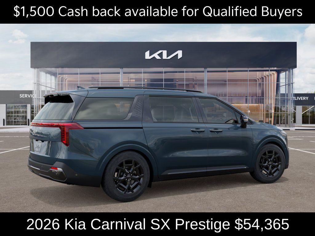 new 2026 Kia Carnival car, priced at $54,365
