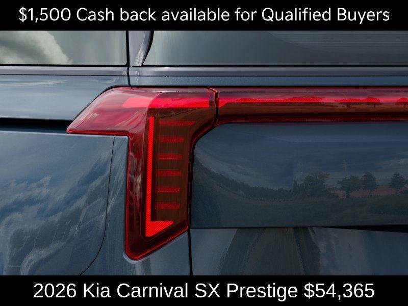 new 2026 Kia Carnival car, priced at $54,365