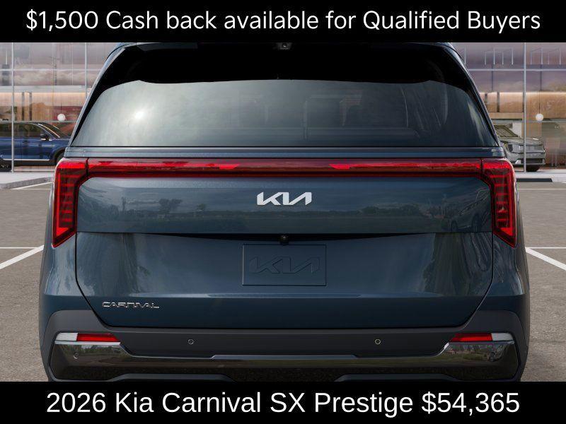 new 2026 Kia Carnival car, priced at $54,365