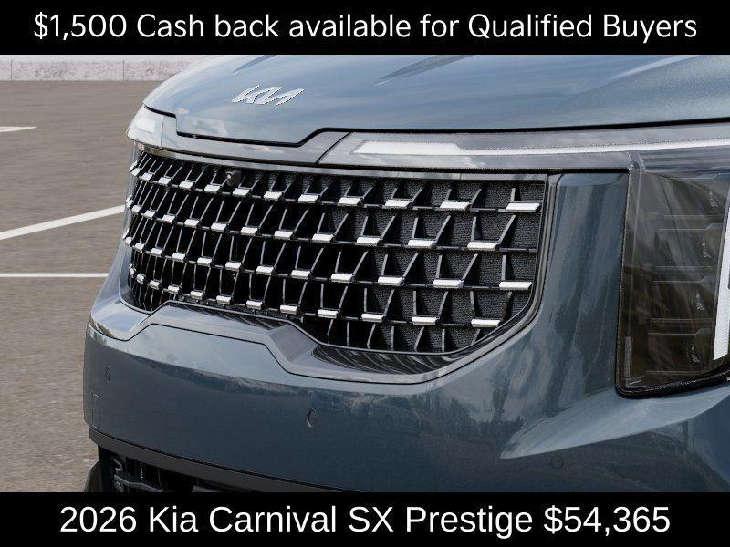 new 2026 Kia Carnival car, priced at $54,365