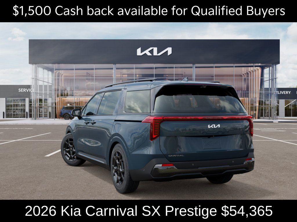 new 2026 Kia Carnival car, priced at $54,365