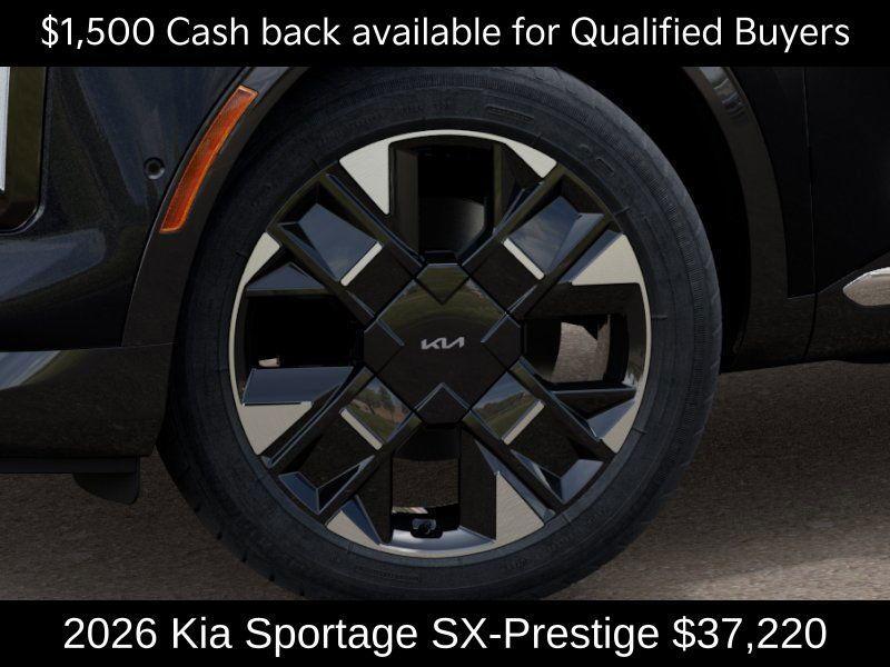 new 2026 Kia Sportage car, priced at $37,220