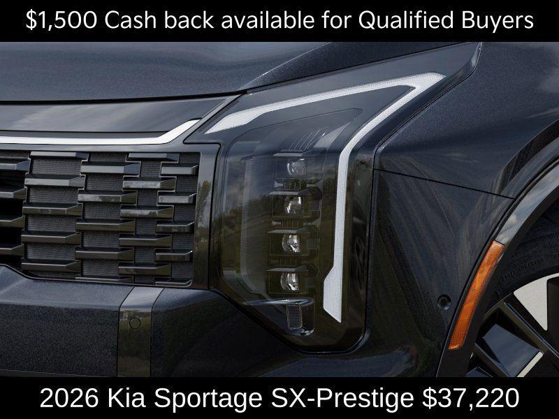 new 2026 Kia Sportage car, priced at $37,220