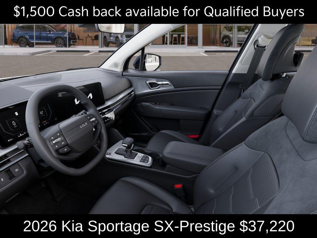 new 2026 Kia Sportage car, priced at $37,220