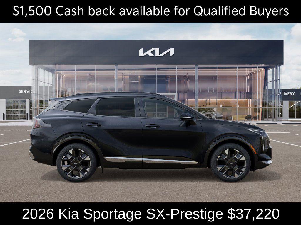new 2026 Kia Sportage car, priced at $37,220