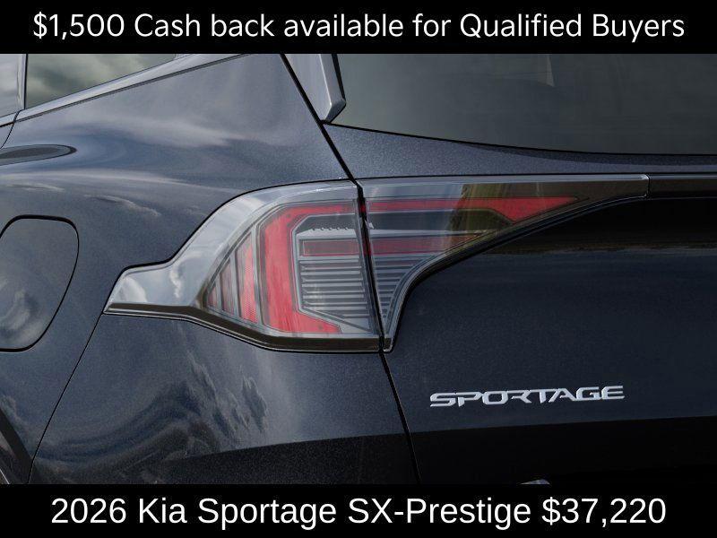 new 2026 Kia Sportage car, priced at $37,220