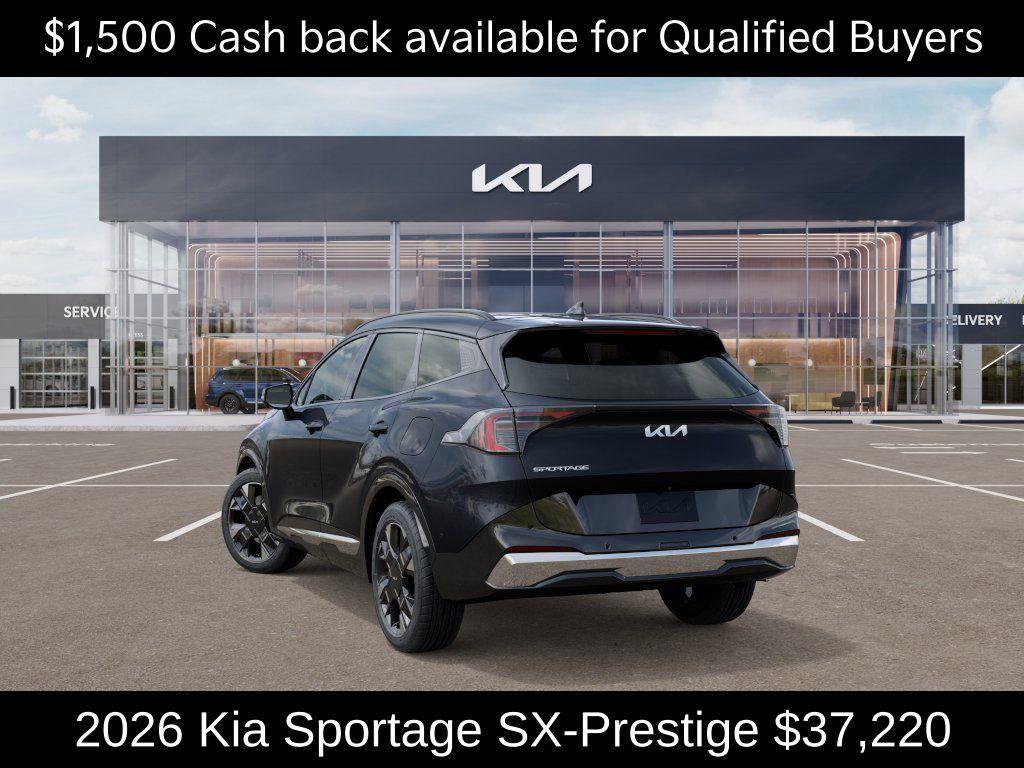 new 2026 Kia Sportage car, priced at $37,220