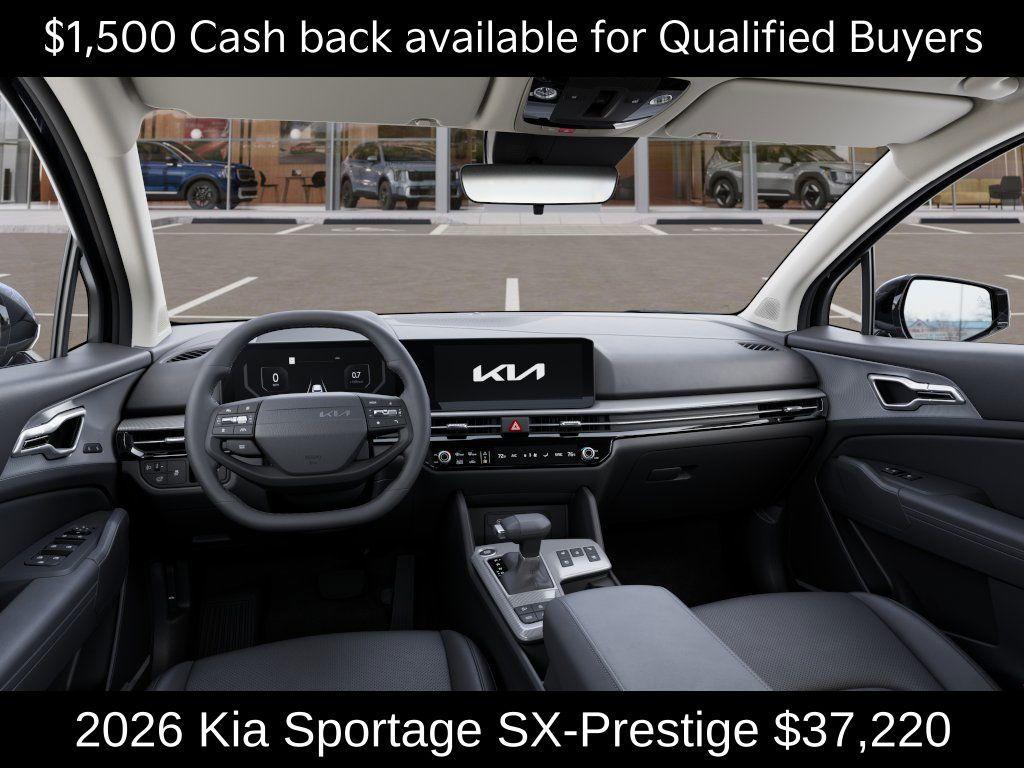 new 2026 Kia Sportage car, priced at $37,220