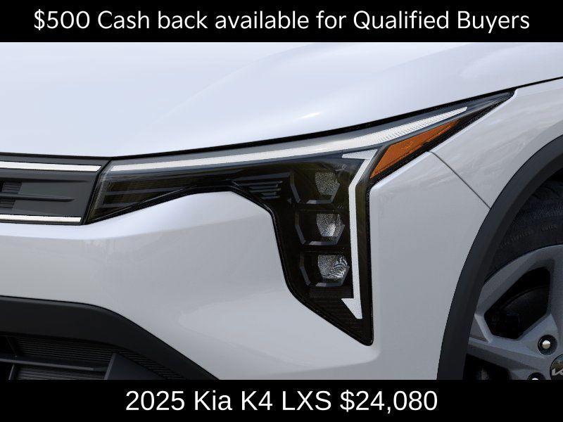 new 2025 Kia K4 car, priced at $24,080