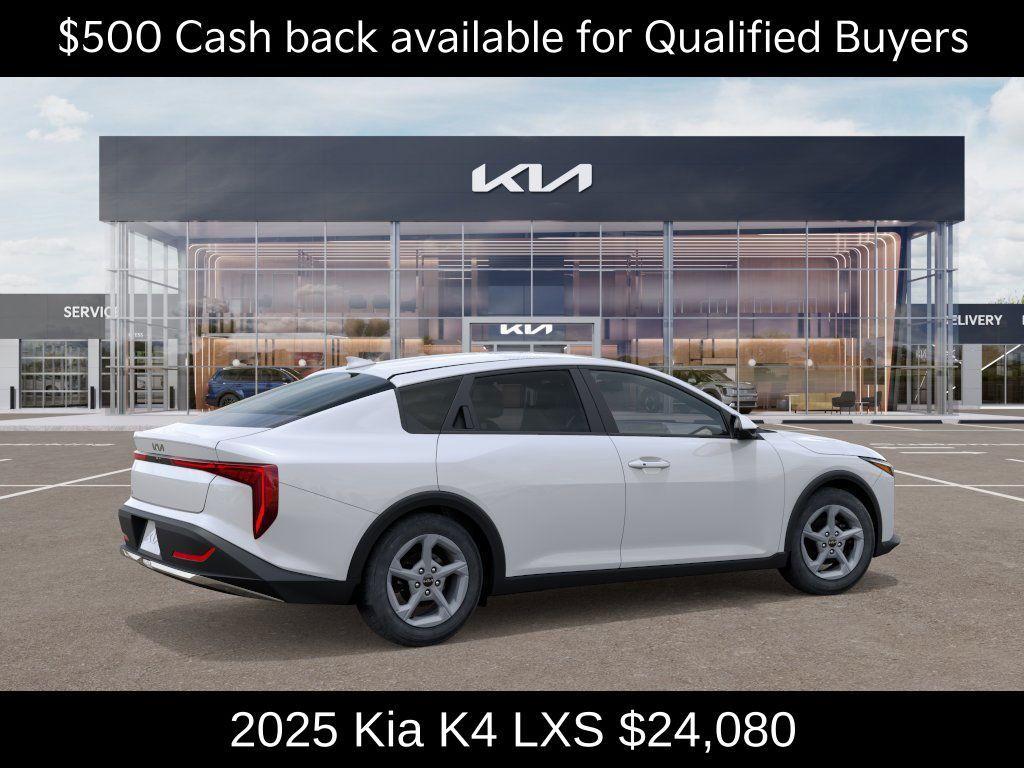new 2025 Kia K4 car, priced at $24,080