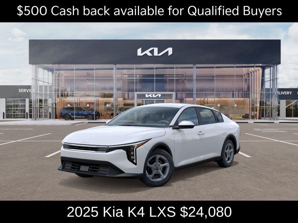 new 2025 Kia K4 car, priced at $24,080