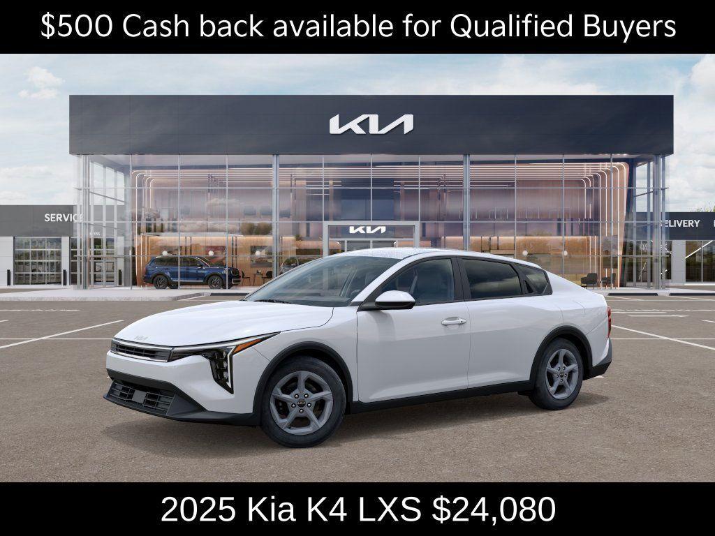 new 2025 Kia K4 car, priced at $24,080