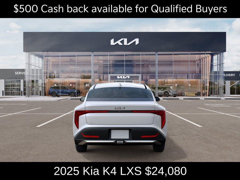 new 2025 Kia K4 car, priced at $24,080