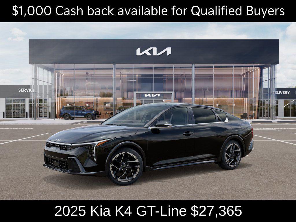 new 2025 Kia K4 car, priced at $27,365