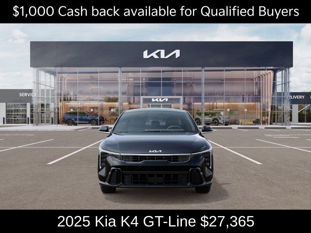 new 2025 Kia K4 car, priced at $27,365