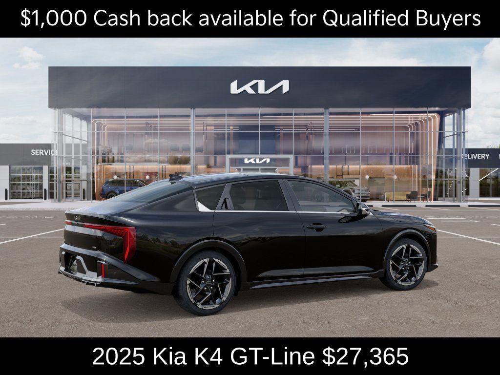 new 2025 Kia K4 car, priced at $27,365