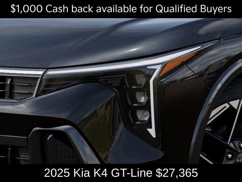 new 2025 Kia K4 car, priced at $27,365