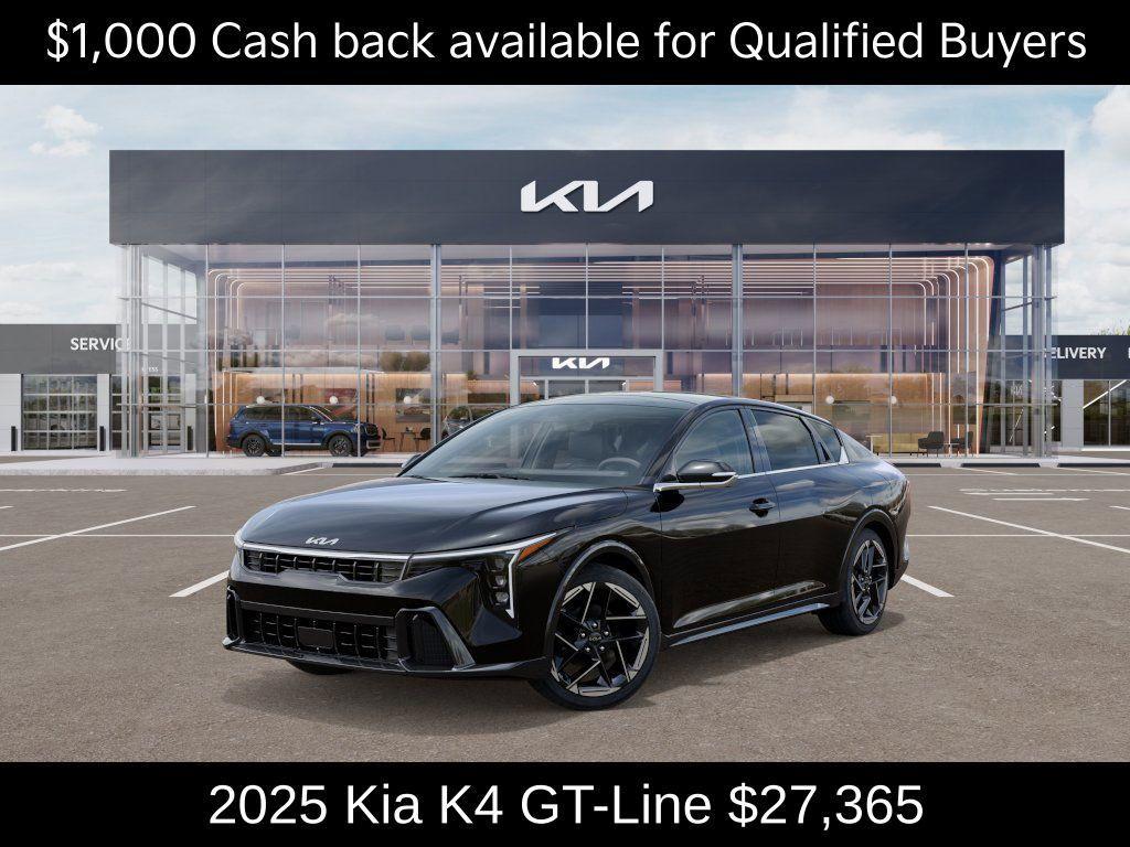 new 2025 Kia K4 car, priced at $27,365