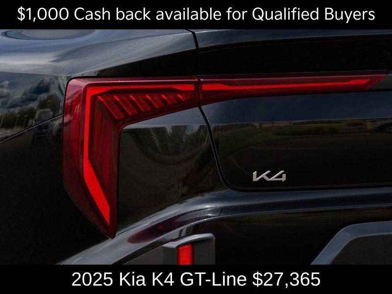 new 2025 Kia K4 car, priced at $27,365