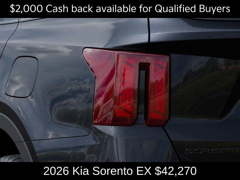 new 2026 Kia Sorento car, priced at $42,270