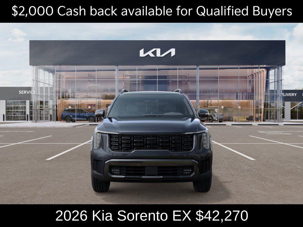 new 2026 Kia Sorento car, priced at $42,270