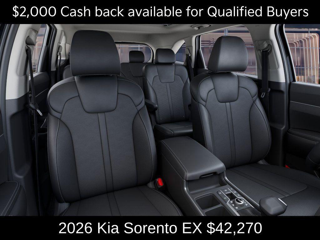 new 2026 Kia Sorento car, priced at $42,270