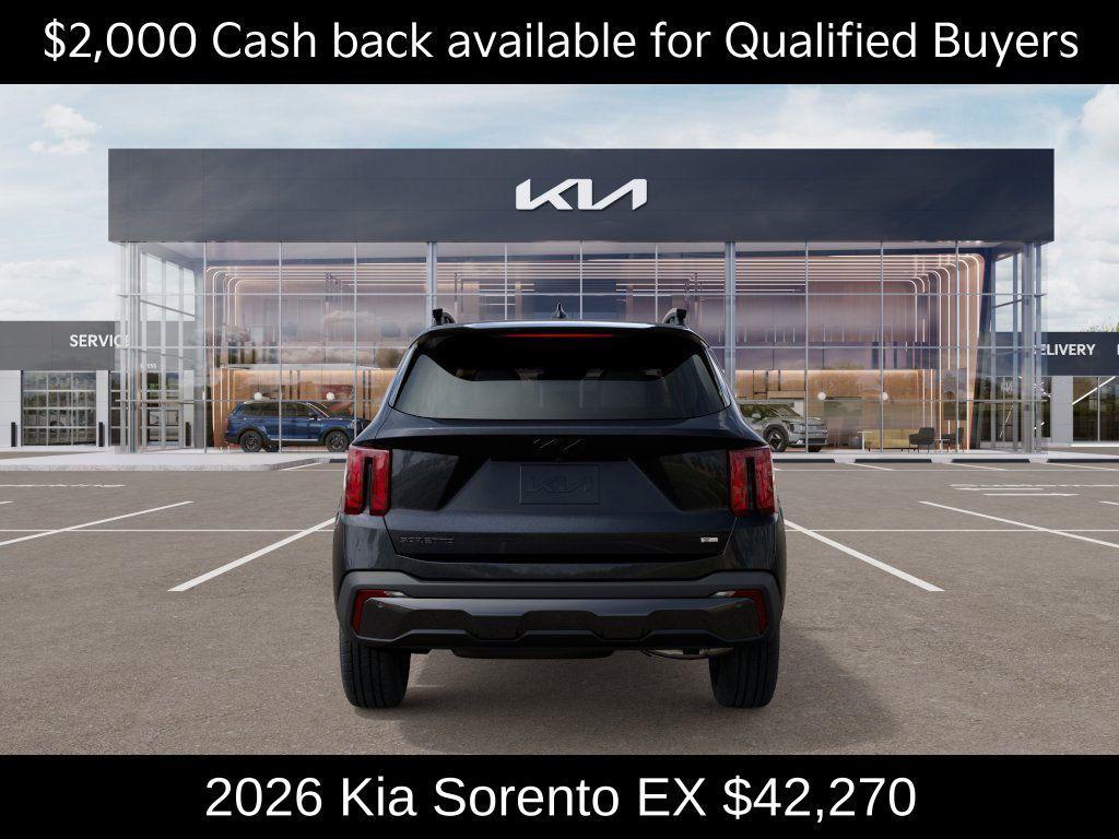 new 2026 Kia Sorento car, priced at $42,270