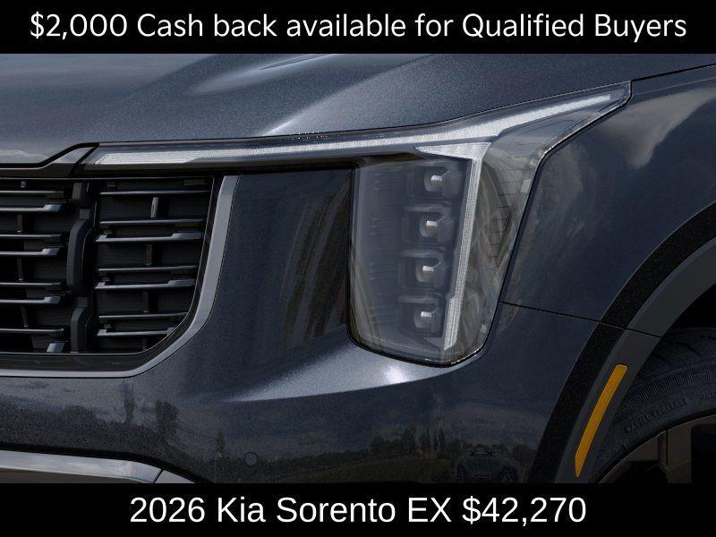 new 2026 Kia Sorento car, priced at $42,270