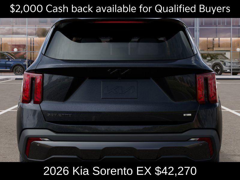 new 2026 Kia Sorento car, priced at $42,270