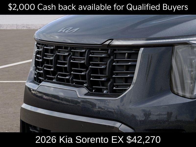 new 2026 Kia Sorento car, priced at $42,270