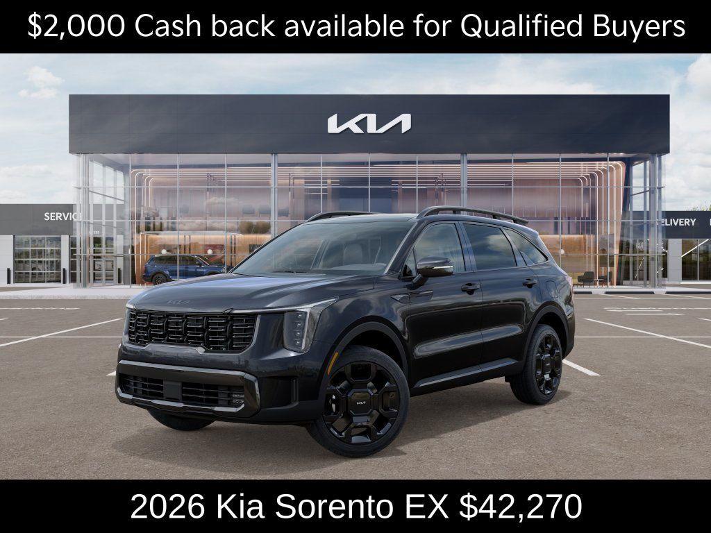 new 2026 Kia Sorento car, priced at $42,270