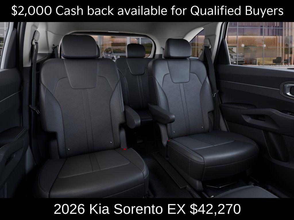 new 2026 Kia Sorento car, priced at $42,270