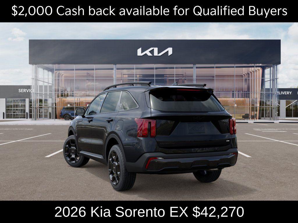 new 2026 Kia Sorento car, priced at $42,270