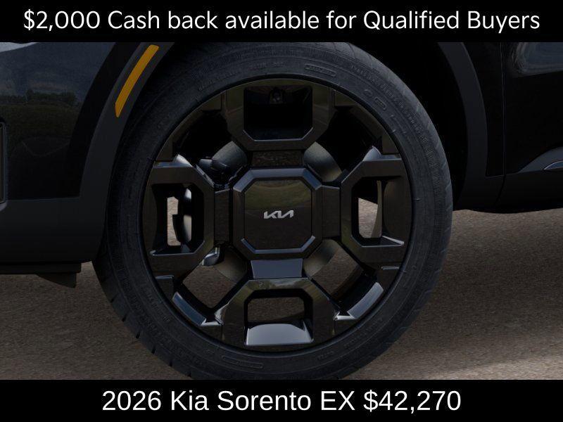 new 2026 Kia Sorento car, priced at $42,270