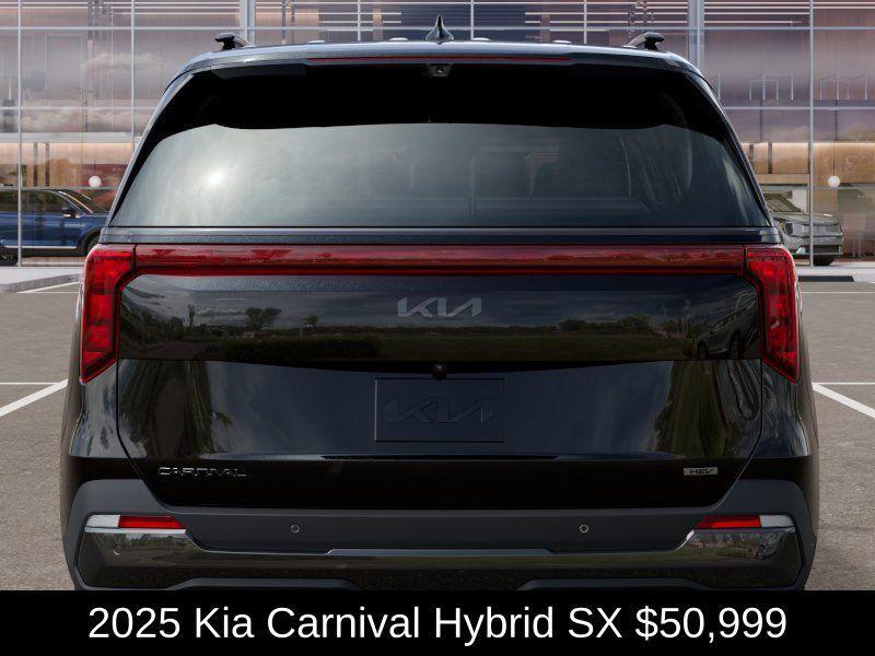 new 2025 Kia Carnival Hybrid car, priced at $50,999