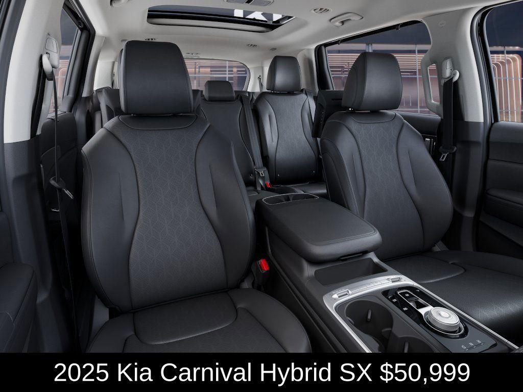new 2025 Kia Carnival Hybrid car, priced at $50,999