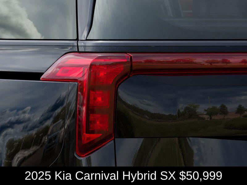 new 2025 Kia Carnival Hybrid car, priced at $50,999